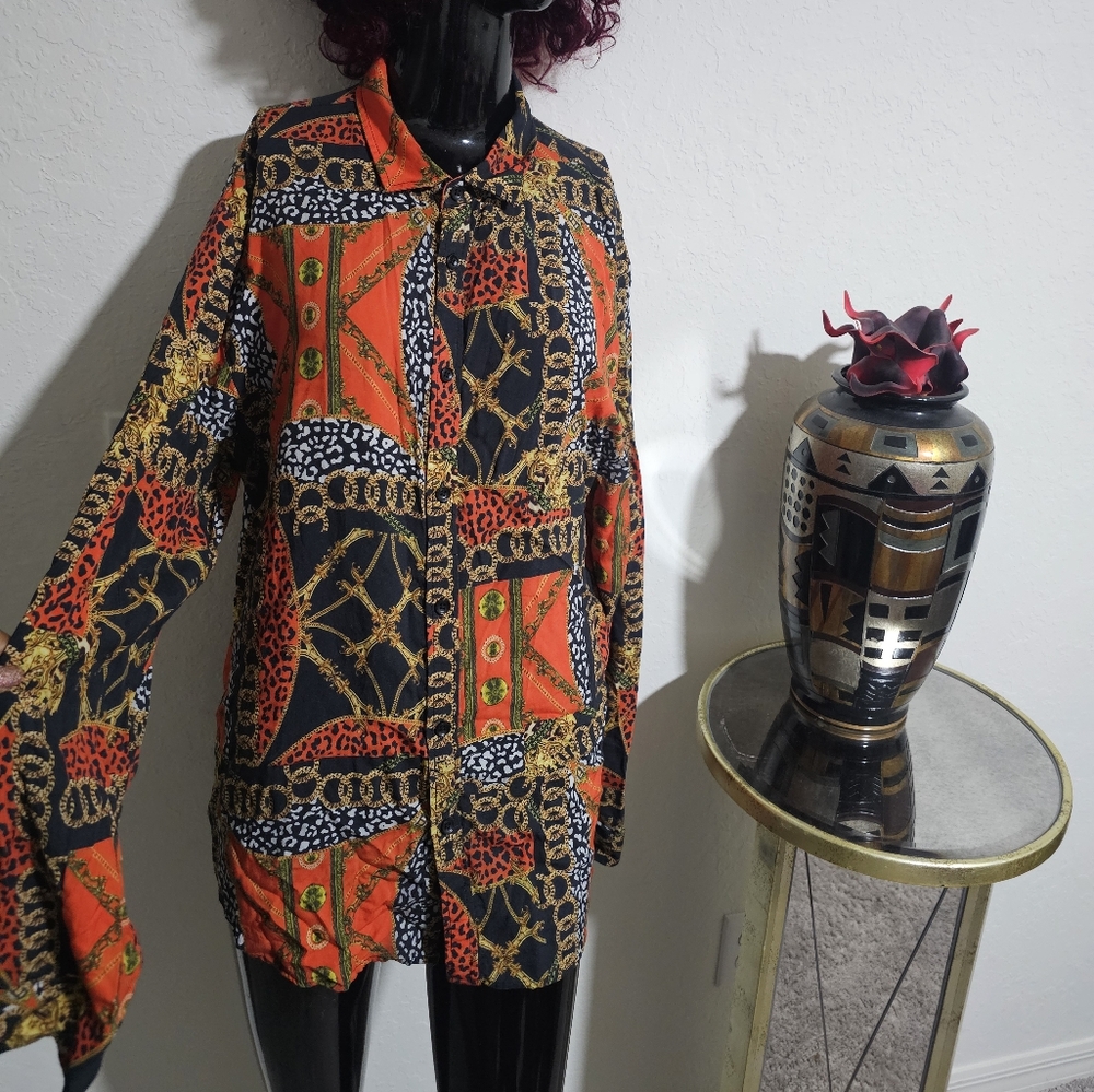 Long Botton Down Shirt Meduim/Large